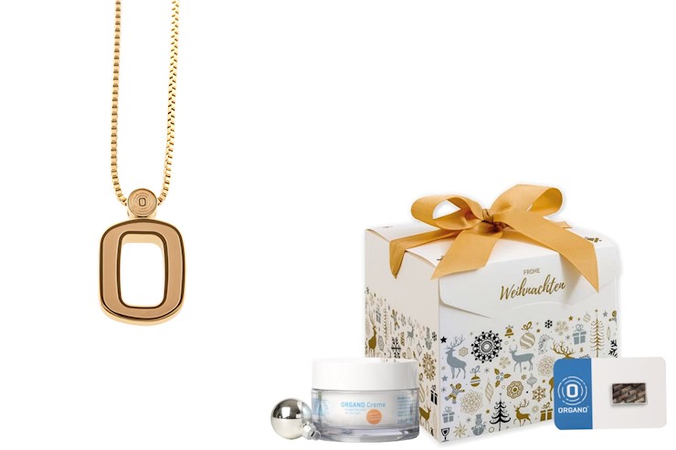 ORGANO Weihnachtsset – Omnia Damen gold