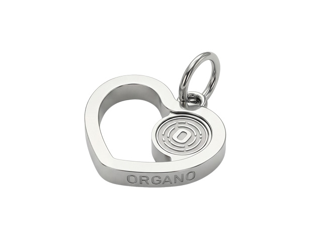 ORGANO Vital Herz Edelstahl